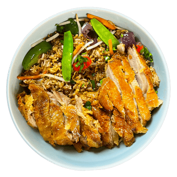 Reisgericht mit Ente