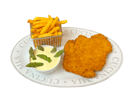 NEU --  Schnitzel Spargel 