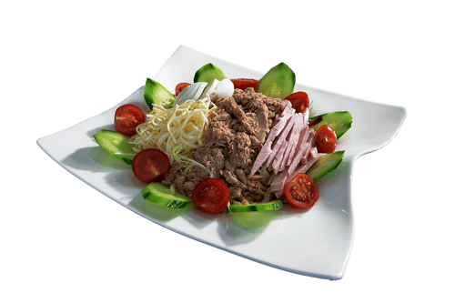 Salat Capricciosa Blech  