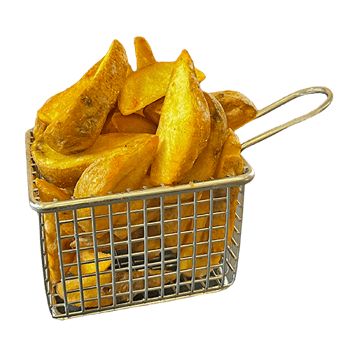 Potato Wedges  mit Sour Cream