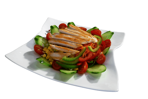 Salat Chicken Blech 