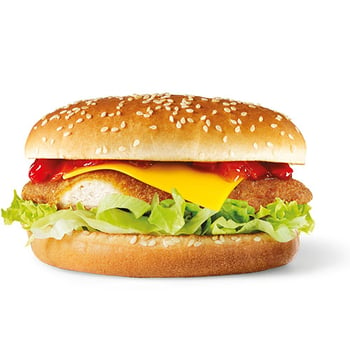 Vegi Kip Burger menu