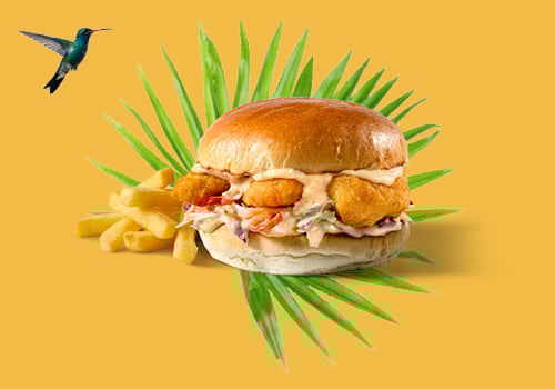 Vega Crush Burger Menu