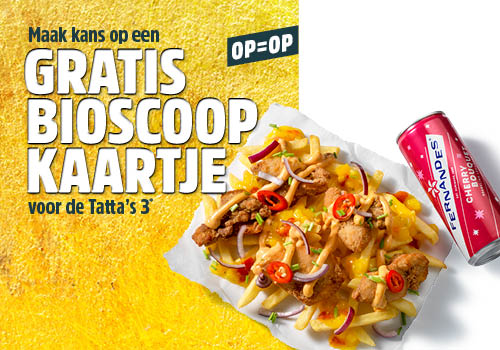 De Tatta's 3 Kipsalon + Fernandes | WINACTIE De Tatta's 3 Kipsalon + Fernandes | WINACTIE