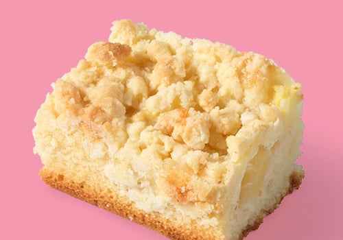 Apple crumble bar