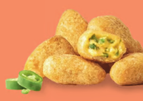 Chili 'cheez' nuggets