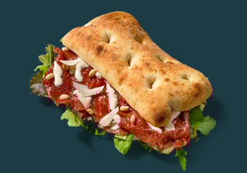 Sandwich carpaccio Sandwich carpaccio