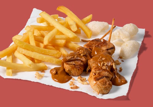 Budgetmenu Saté