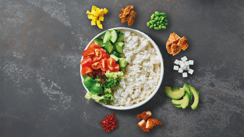 Kreiere deine eigene Bowl Kreiere deine eigene Bowl