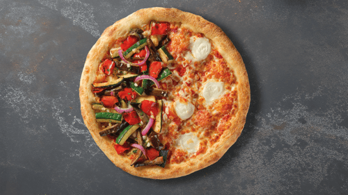 Meister Duo Gegrilltes Gemüse & Extra Käse 26cm Meister Duo Gegrilltes Gemüse & Extra Käse 26cm