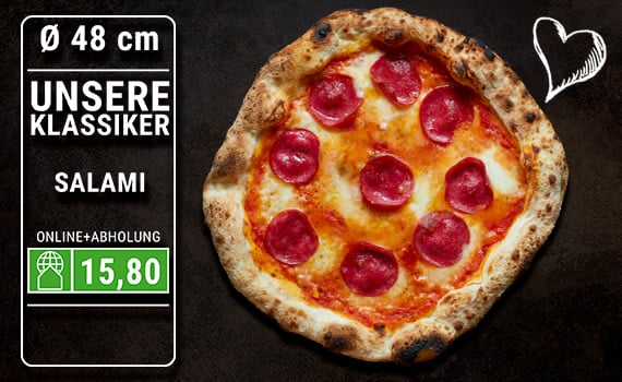 Pizza Salami Ø 48cm