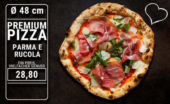 Pizza Parma e Rucola Ø 48cm