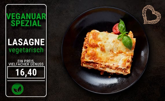 vegetarische Lasagne