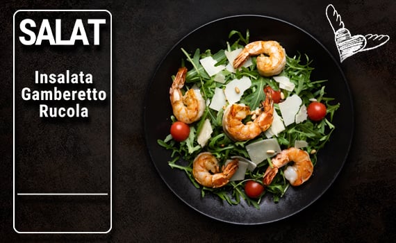 Insalata Rucola e Gamberetti