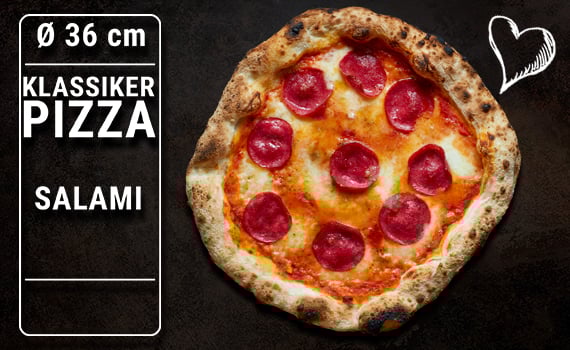 Pizza Salami, Ø 36cm