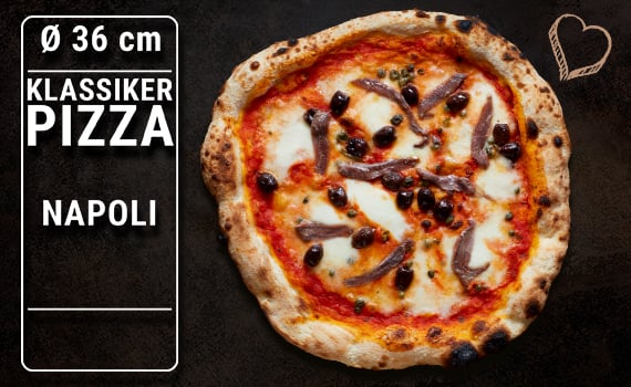 Pizza Napoli, Ø 36cm