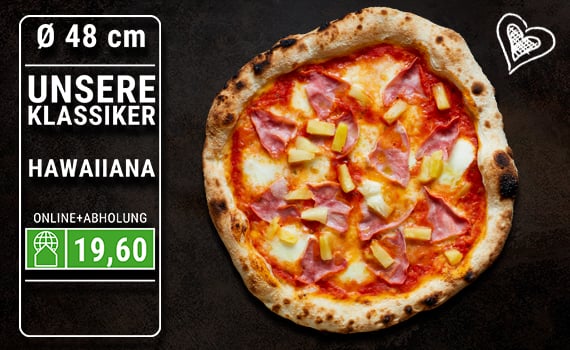 Pizza Hawaiiana Ø 48cm