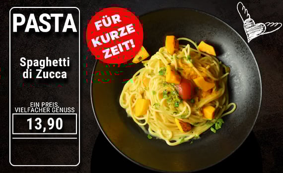 Pasta Spaghetti alla Crema di Zucca