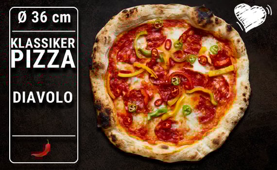 Pizza Diavolo, Ø 36cm