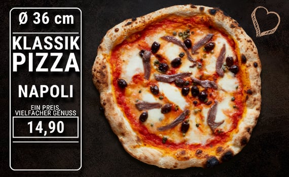 Pizza Napoli Ø 36cm