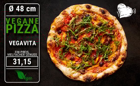 Pizza Vegavita Ø 48cm
