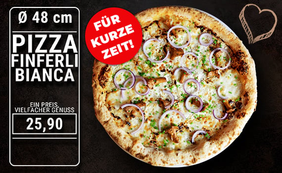 PIZZA FINFERLI BIANCA - 48cm PIZZA FINFERLI BIANCA - 48cm