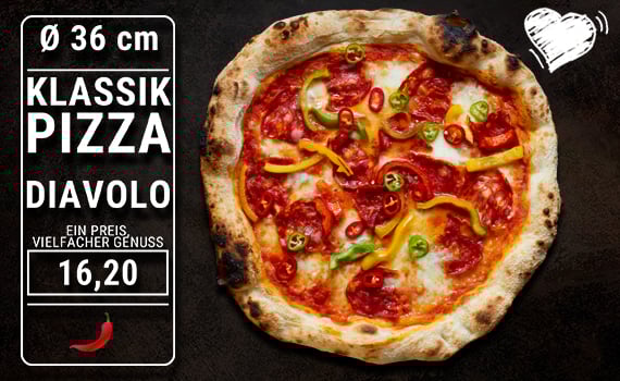 Pizza Diavolo Ø 36cm