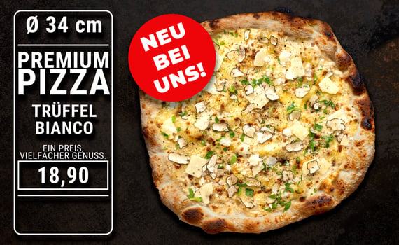 Pizza Trüffel Bianco Ø 34cm