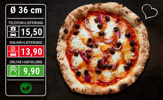 Pizza Cipolle Ø 36cm