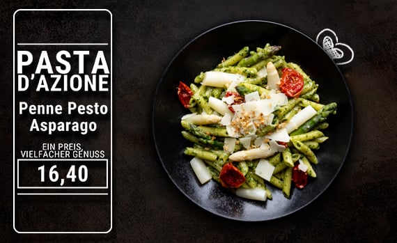 Penne Pesto Asparago