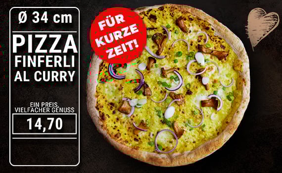 PIZZA FINFERLI ALL CURRY 