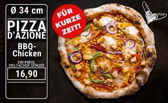 Pizza BBQ-Chicken