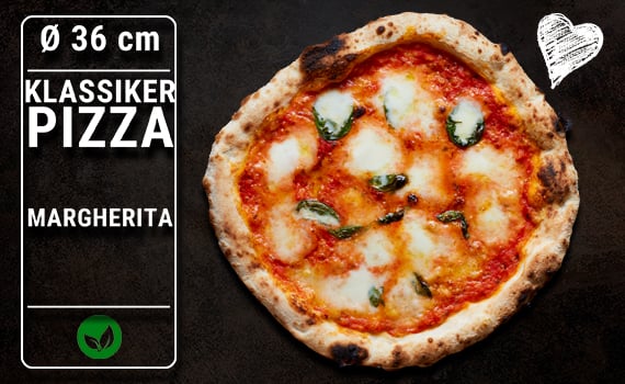 Pizza Margherita, Ø 36cm