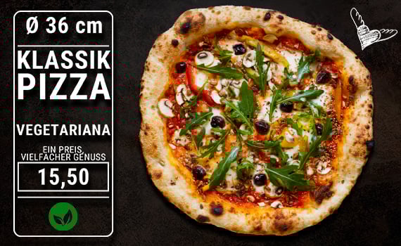 Pizza Vegetariana Ø 36cm