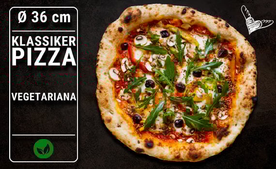 Pizza Vegetariana, Ø 36cm