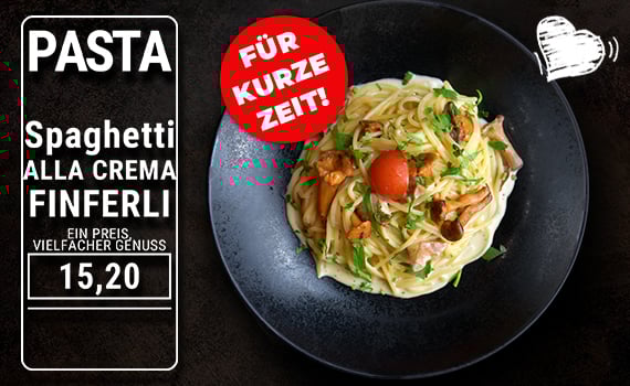 SPAGHETTI ALLA CREMA FINFERLI 