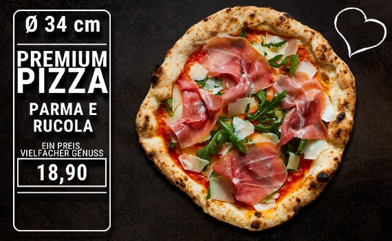 Pizza Parma e Rucola Ø 34cm