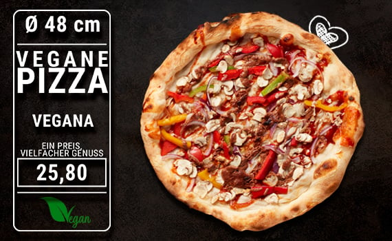 Pizza Vegana Ø 48cm