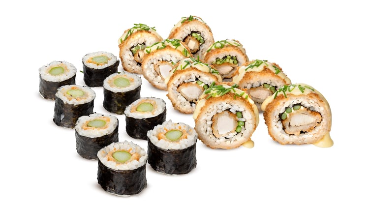 Crunchy Spargel Menü - 16 Stück Crunchy Spargel Menü - 16 Stück