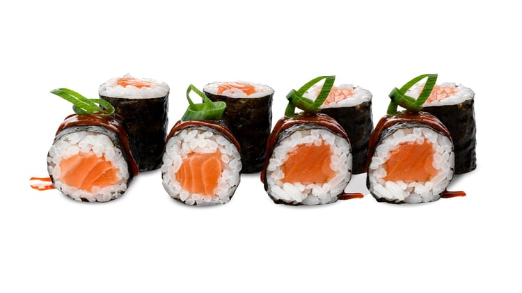 Maki Sake Spicy - 8 Stück Maki Sake Spicy - 8 Stück
