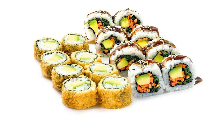 Yoko Single Menü Veggie - 16 Stück