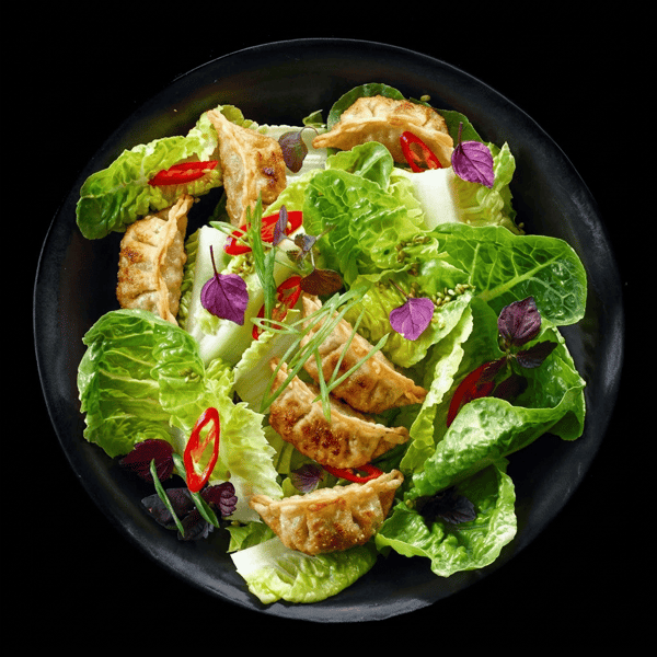  JAPANESE  GYOZA  SALAD