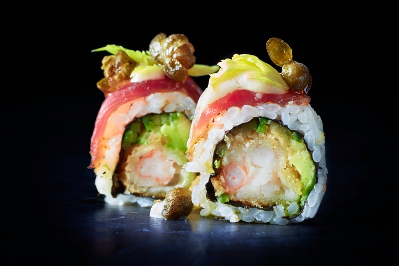 TUNA TONNATO ROLL - 8pc. - TUNA TONNATO ROLL - 8pc. -