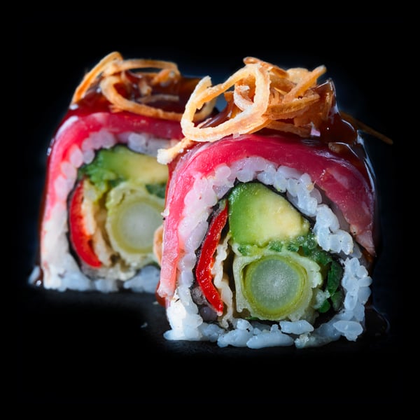 BBQ TUNA ROLL - 8pc. - BBQ TUNA ROLL - 8pc. -