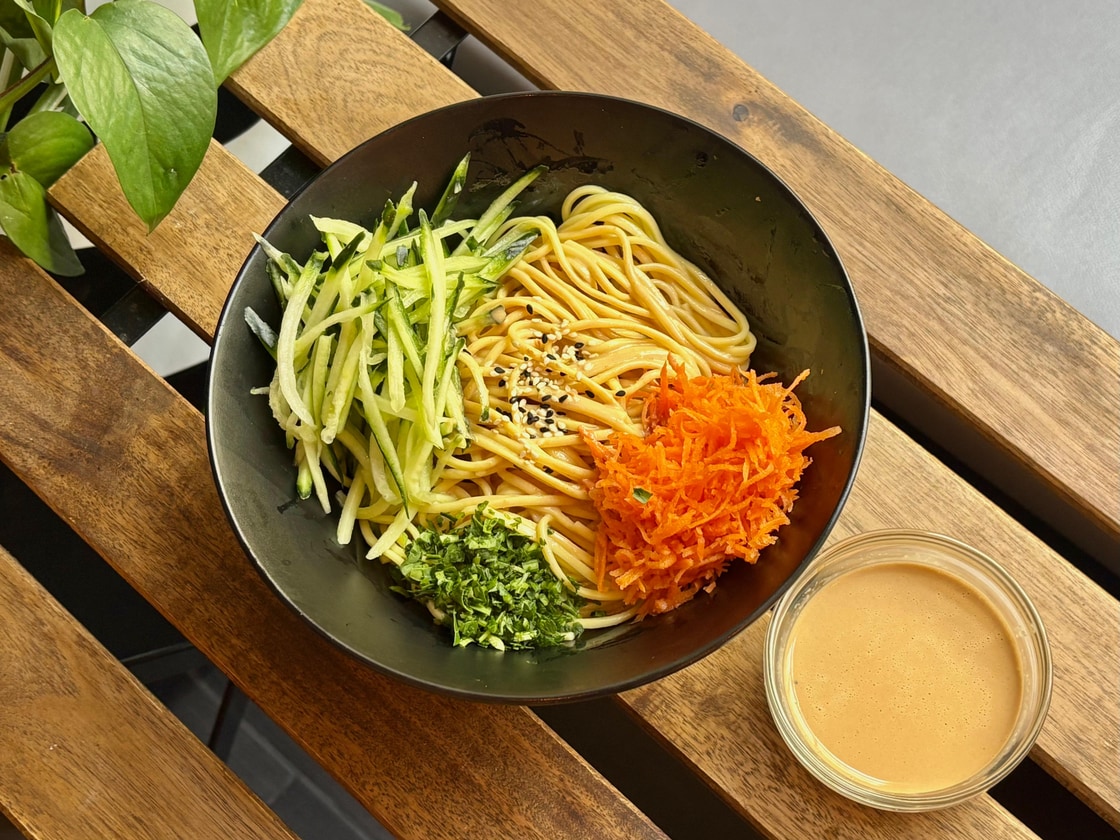 Sesame Peanut Cold Noodles