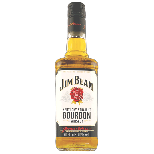 Jim Beam White Kentucky Straight Bourbon Whiskey 0,7l