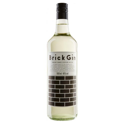 Brick Gin BIO Organic 40% 1l 