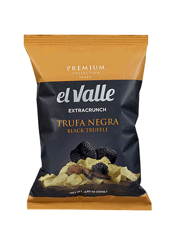 El Valle Patatas Fritas Black Truffle Chips 150g