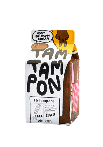Einhorn Bio-Tampons TamTampon super